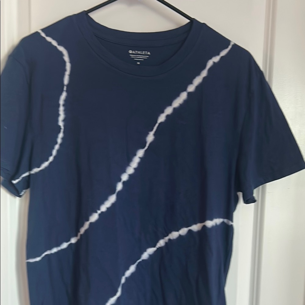 Banana Republic Navy Tie-Dye Men's Shirt
